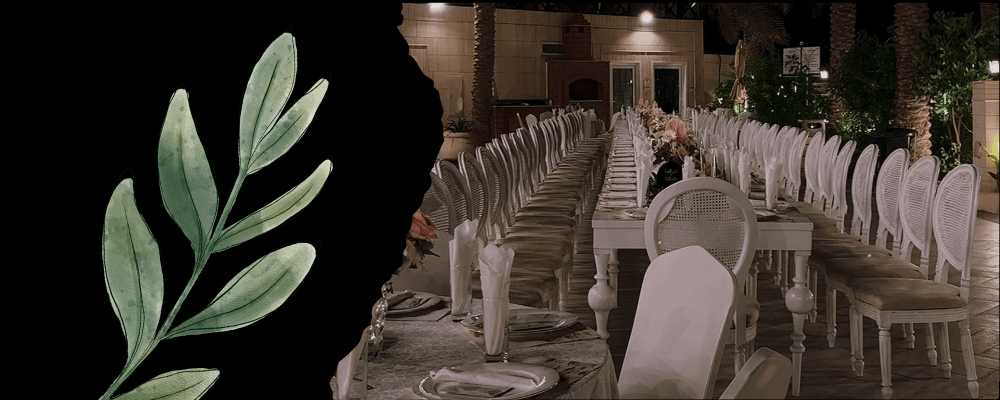 مراسم للحفلات طاولات خدمة